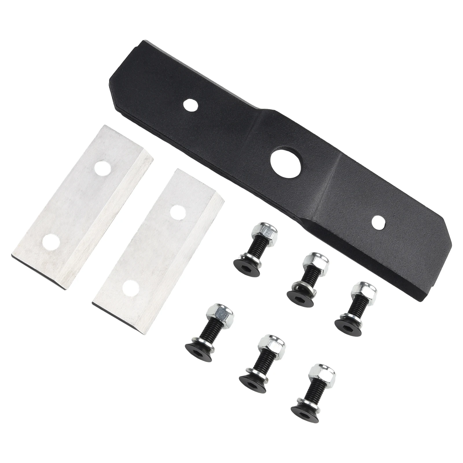 Replacement Chipper Blade Kit for Troy-Bilt 742-0544 Paired with 742-04050 Shredder Blade and Mounting Accessories