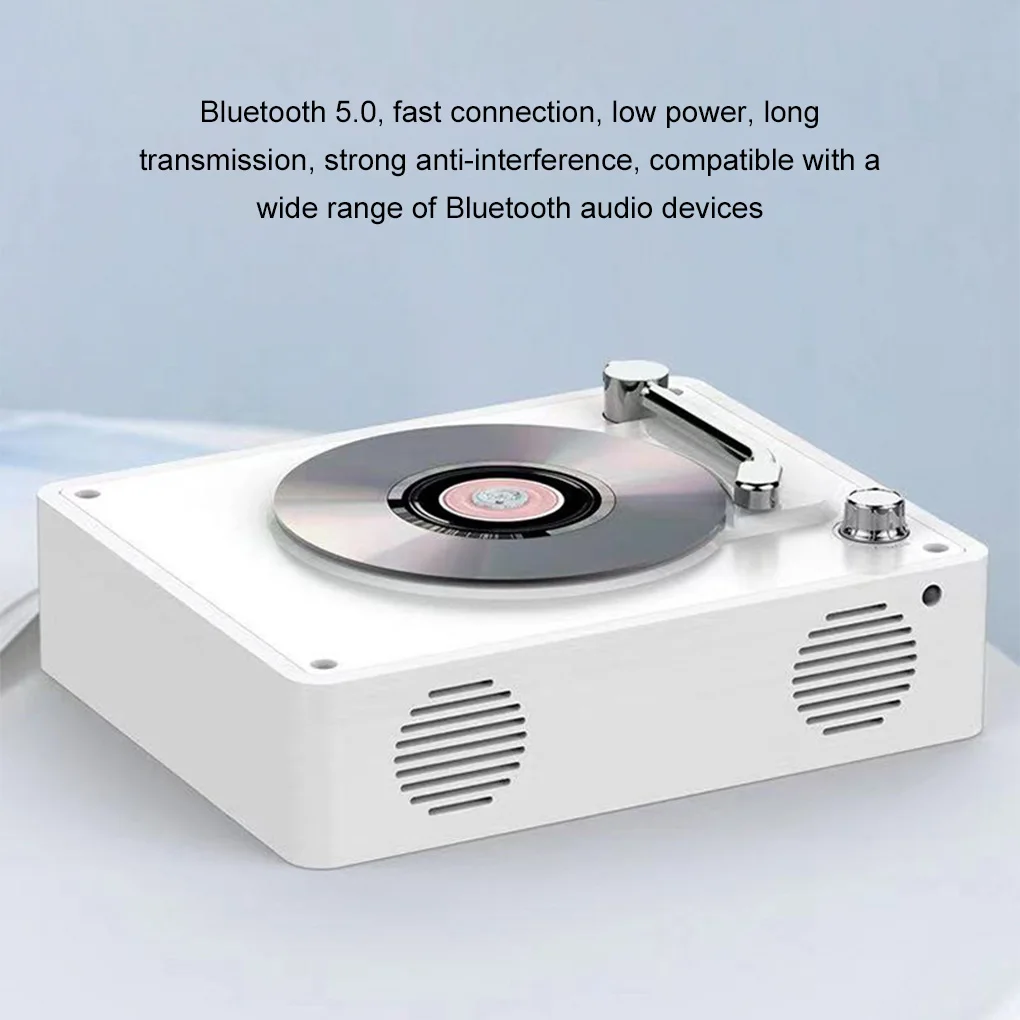 X100 CD Player Bluetooth 5.0 Built-in Speaker HIFI Portable Music Player Speaker High-capacity Battery Infrared Remote Control