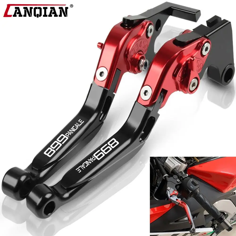 

Motorcycle Accessories handbrake Folding Extendable CNC Moto Adjustable Clutch Brake Levers For DUCATI 899 Panigale 2014 2015