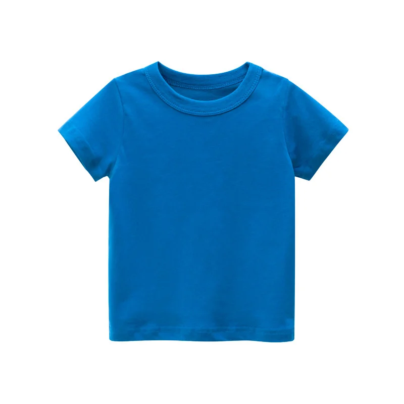 Springen Meter Nieuwe Aankomst Kinderen T-shirts Voor Jongens Meisjes Katoenen Kleding Korte Mouwen Zomer Kinderen Tees Tops Kostuum shirts