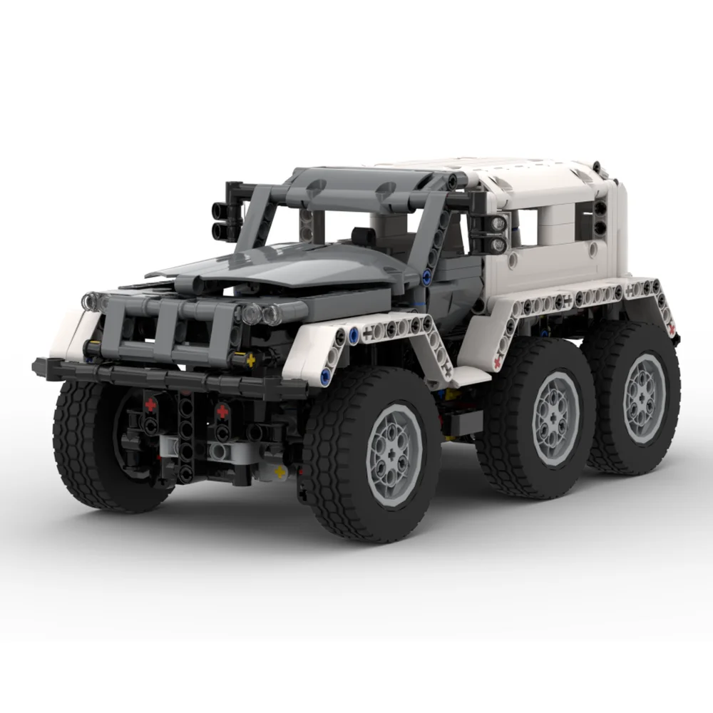 

MOC 6x6 Trackol RC Speed Champion Classic Car Model City Racing Children's Toy Christmas Gift Technology Building Blocks