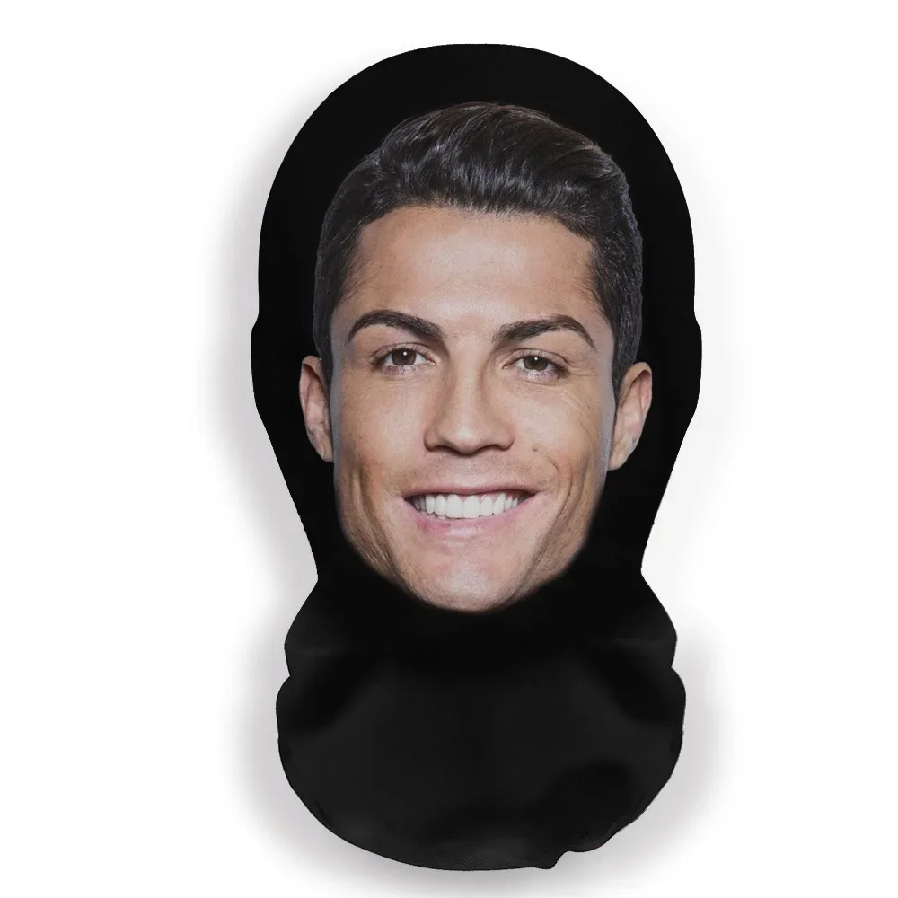 Cosplay 3D Gedrukt Kanye Masker Stretch Mesh Volgelaatsmasker Mannen Vrouwen Rollenspel Hoofdtooi Halloween Mode Bivakmuts Hoofdtooi