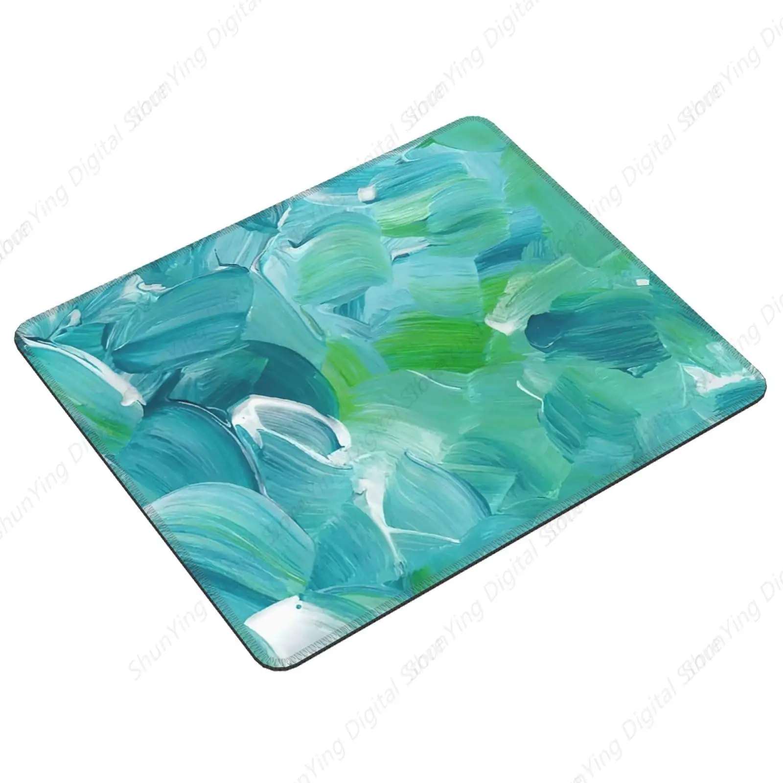 Fun Oil Painting Texture Printing Mouse Pad Game Mouse Pad Office Laptop Desktop Pad Gift 18*22cm