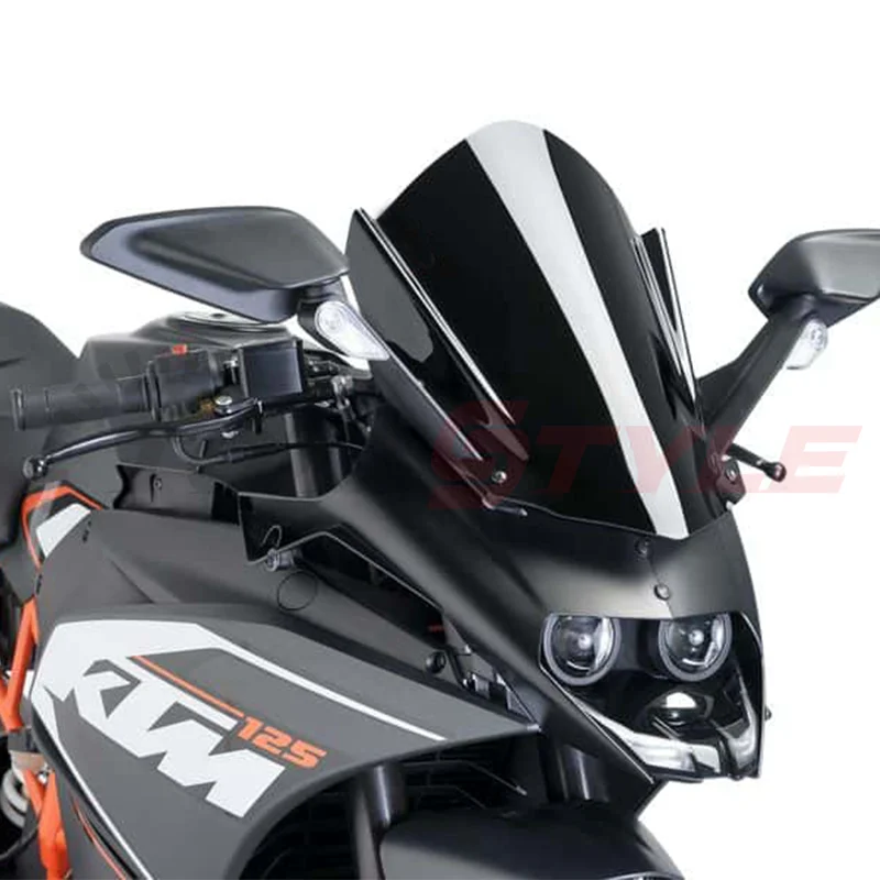 For KTM RC 125 200 390 RC200 RC390 2014 15 2016 2017 2018 2019 2020 2021 Motorcycle Accessories Windscreen Windshield Parabrisa