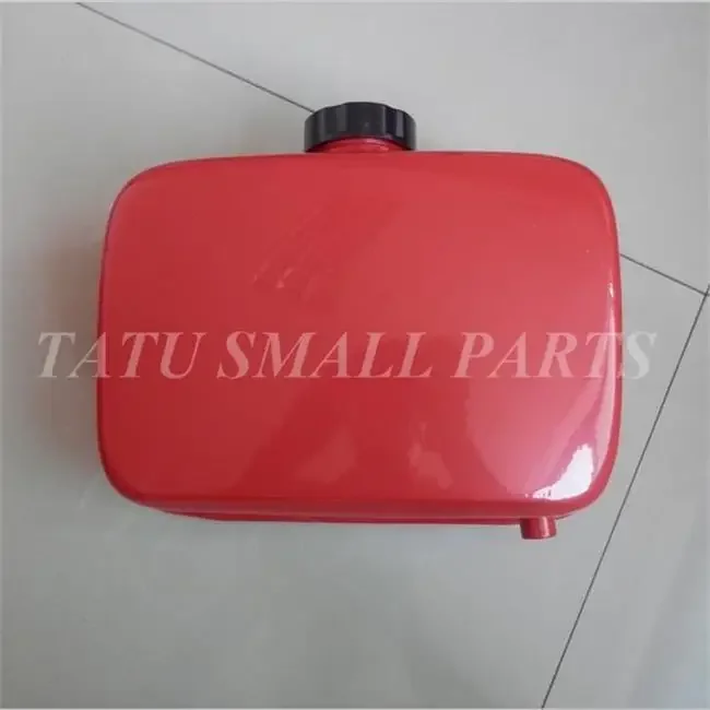 L100 DIESEL FUEL TANK CMPL. CW.  FOR YANMAR  L90 & MORE 406CC 9HP ENGINE TILLER CULATIVATOR CAP FILTER PETCOCK  4.5L RED / BLACK