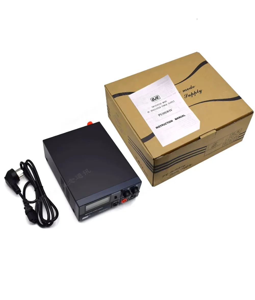 QJE PS30SWIV Power Supply 220V 13.8V 30A Adjustable Linear Power Supply Stable DC Communication Switching Power Supply