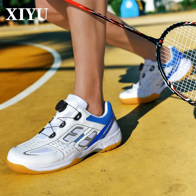 

XIYU/2020 Новая обувь для бадминтона, теннис, тренировочная обувь для настольного тенниса, осенняя мода, нескользящие спортивные кроссовки для соревнований по бадминтону