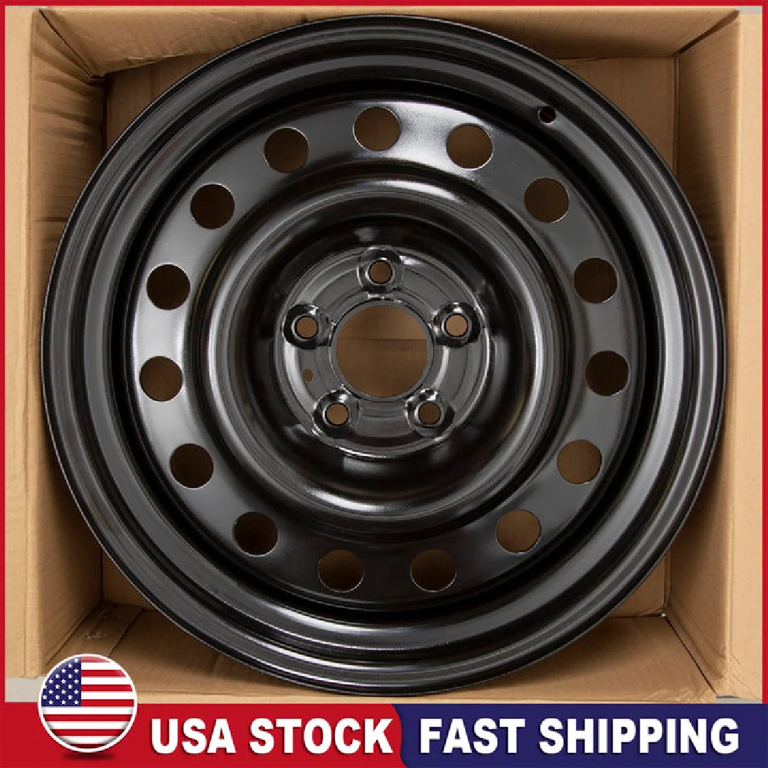 

17x7 Inch Nissan Rogue 2014-2018 Steel Wheel Hub Original Replacement Wheel BZW140A02 Black