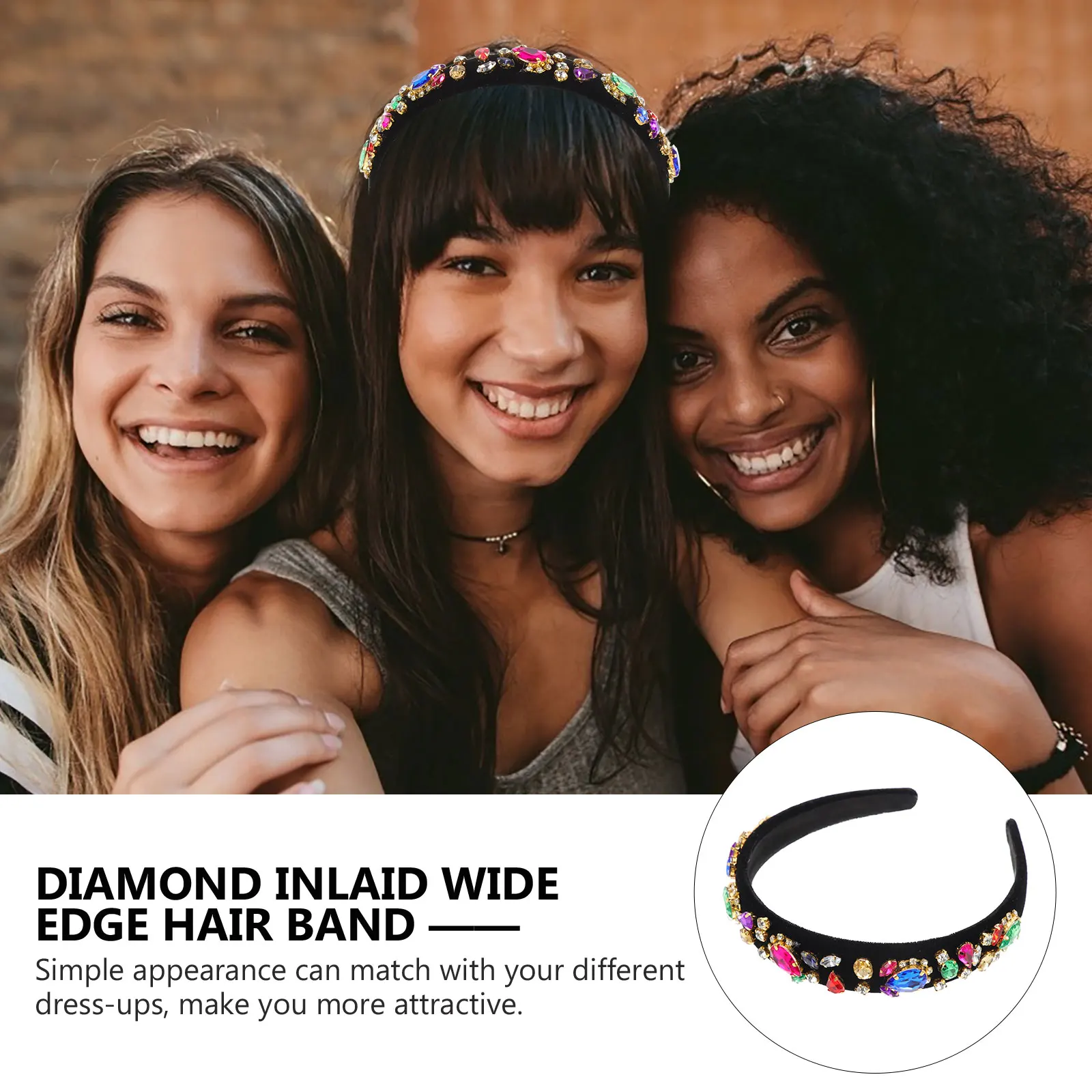 

Pearl Headdress Accessory Wide Comfortable Headband for Women Girls Daily Party Pearl Hair Hoop Woman Wide Heabband