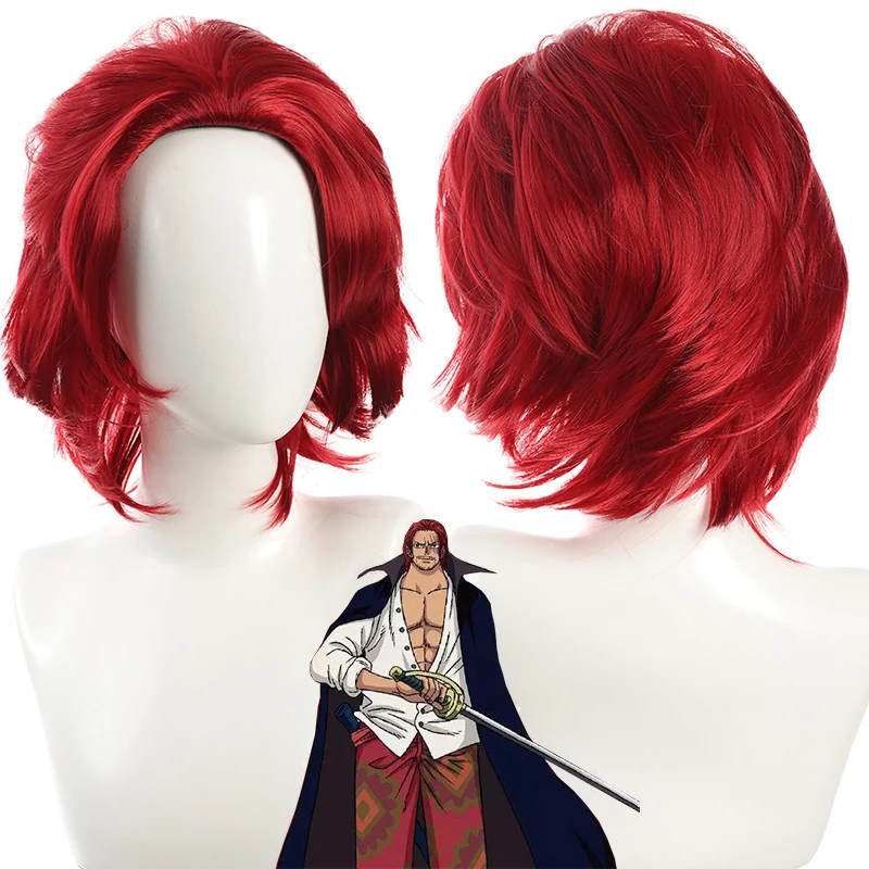 

Long hair, Wolf tail, samurai head, blue highlights, mullet head, unisex full-length wig