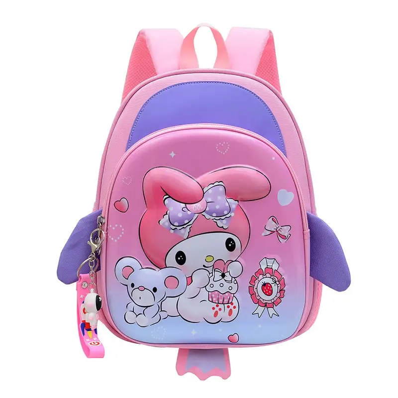 

Sanrio Backpack Kuromi My Melody Design Cute Anime Cartoon for Children Pupil School Stationery