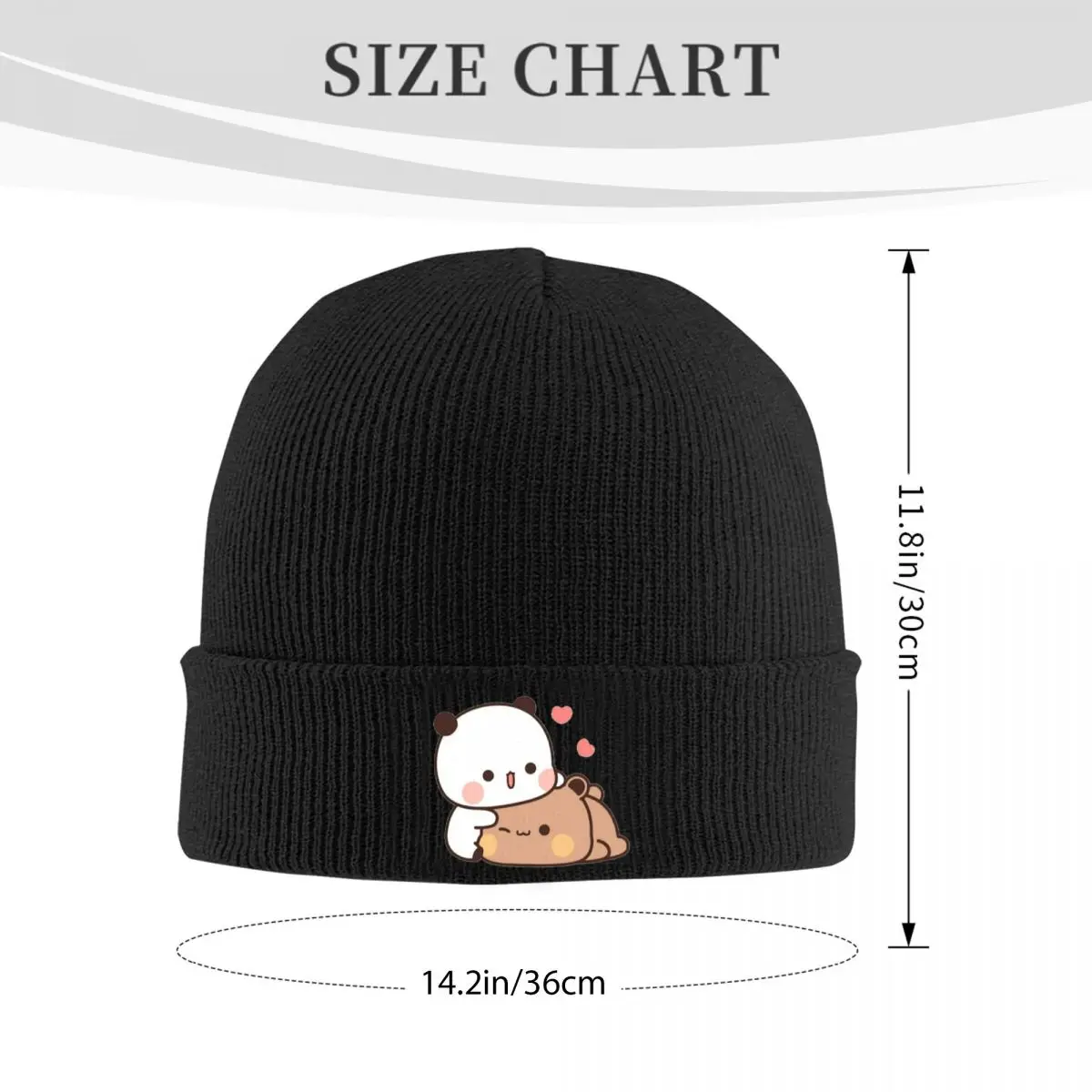 Bubu Dudu Warm Knitted Cap Hip Hop Bonnet Hat Autumn Winter Outdoor Beanies Hats for Unisex Adult