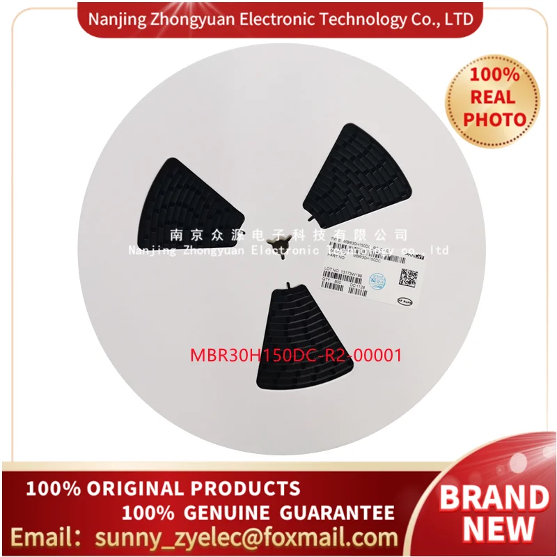 

EPCOS TDK MBR30H150DC-R2-00001 Schottky Diodes & Rectifiers 150V Schottky 30A TDK 100% 0RIGINAL /IN STOCK free shipping