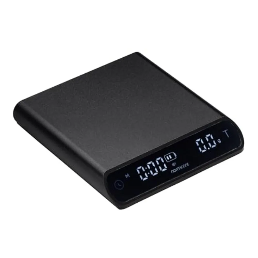 

Кофе-весы Pocket Coffee Scale V3 для пуровера и эспрессо с таймером, корпус из анодированного алюминия, ЖК-дисплей с подсветкой, черные