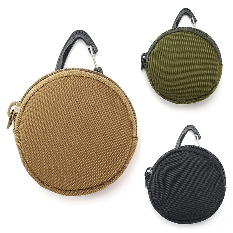 Taktyczny EDC męski portfel na klucze kieszonkowy zewnętrzny kabel Usb U-Disk torba do przechowywania słuchawek dla AirPods Freebugs etui ochronne na słuchawki