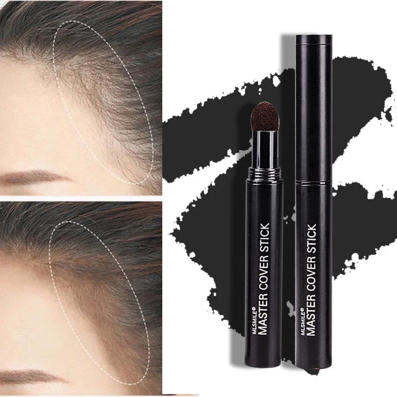 Puszysty puder zwiększający objętość włosów Natychmiastowy czarny korzeń Zakrywający naturalne włosy Wypełniający linię włosów Cień w proszku