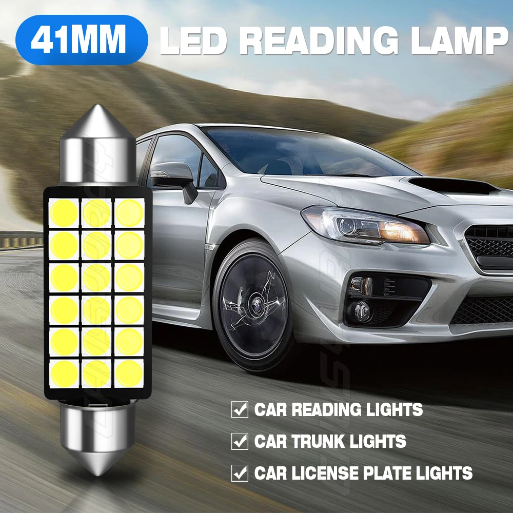 

PCVBMLAUT 2PCS Car lights Super Bright LED Headlights High Low Beam Fog Light Bulb White 6000K led lights for car