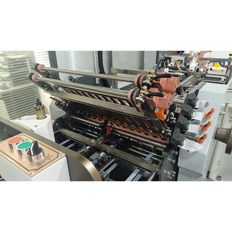Automatic A3 A4 A5 Paper Folding Creasing Machine Industrial High Speed Paper Folder for Instruction Leaflet Brochure Processing