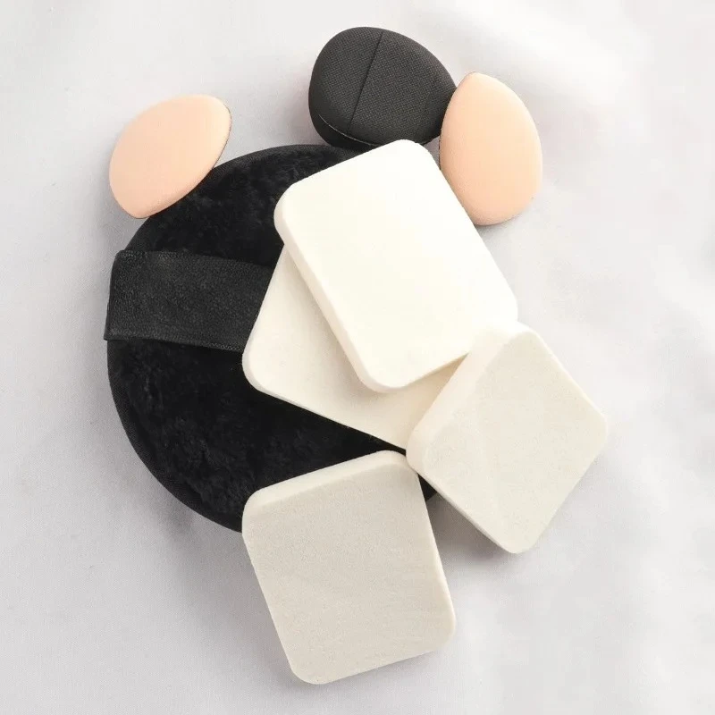 프로페셔널 메이크업 브러쉬 세트 (파운데이션, 아이섀도우, 하이라이터, 블러셔, 컨실러, 파우더용) 스펀지 키트 포함