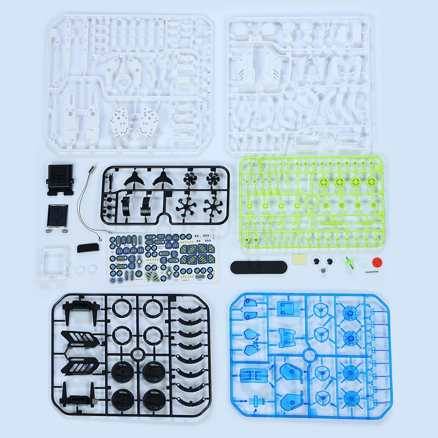 

12In1 Solar Robot Toy Science Experiment Stem Diy Building Powered Tool Educational Robots Technoloyl Gadgets Kit for Kid Gift
