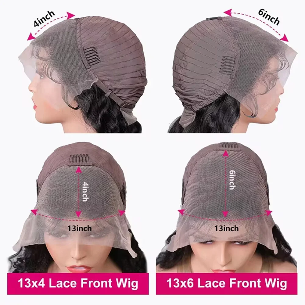 32 Inch Body Wave 1B/27 Highlight 13x6 Lace Frontal Wigs Human Hair Wig Brazilian 200 Density Colored Ombre Lace Wig For Women image 6