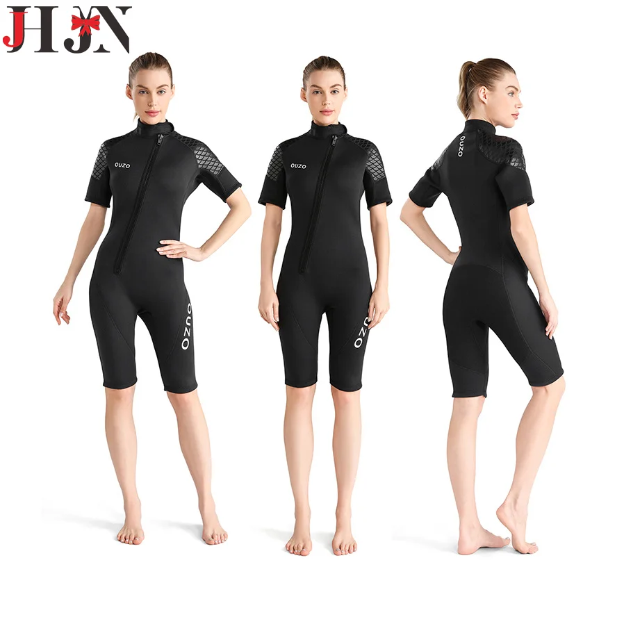 

Гидрокостюм 3 мм, шорты с короткими рукавами, гидрокостюм, утолщенная изоляция, морозостойкий костюм для серфинга, костюм медузы, мокрая одежда Luxur