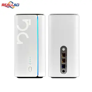 Bilashmart BackShell ML01F 5G Indoor CPE Router 3.4Gbps X62 Chip WiFi 6 Wireless Router Gigabit Port 5G NSA SA 4G LTE CAT20 Modem Sim Card