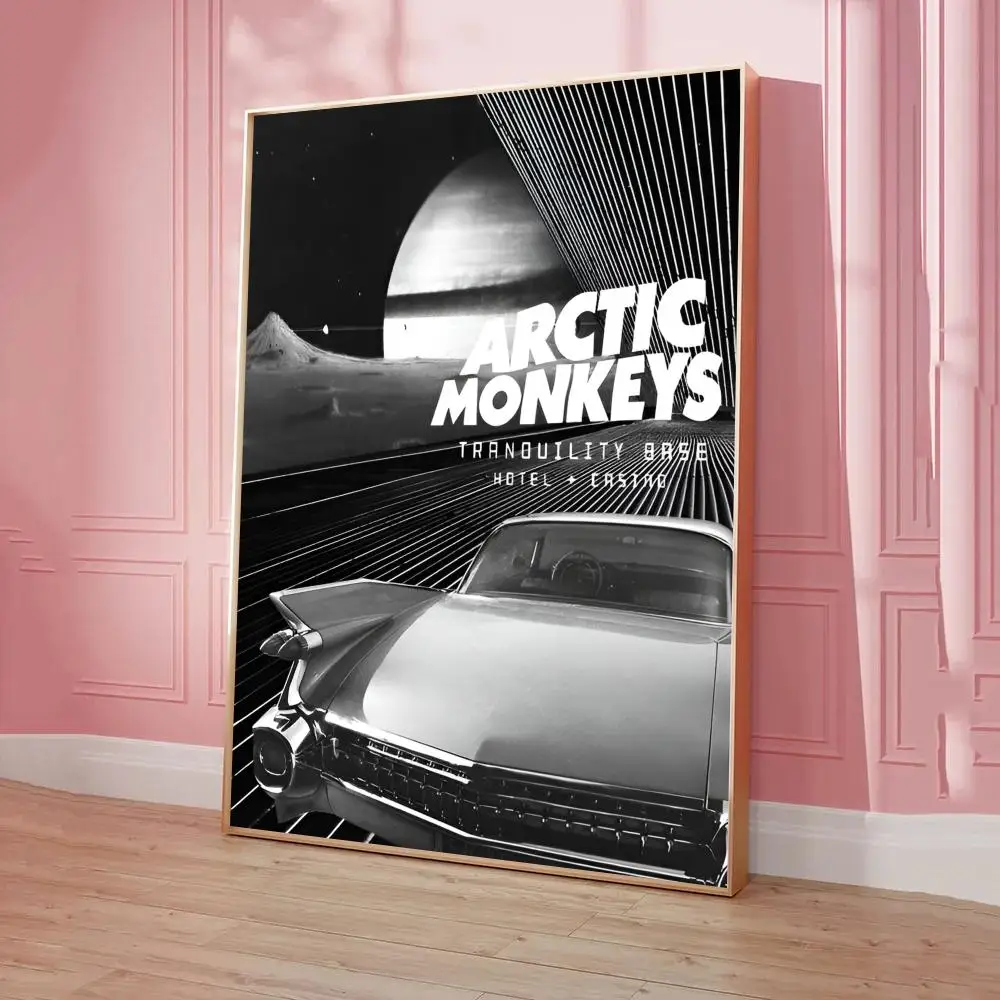 Arctic Monkeys Music Album Poster Classic Vintage Posters HD Quality Wall Art Retro Posters for Home Room Wall Decor