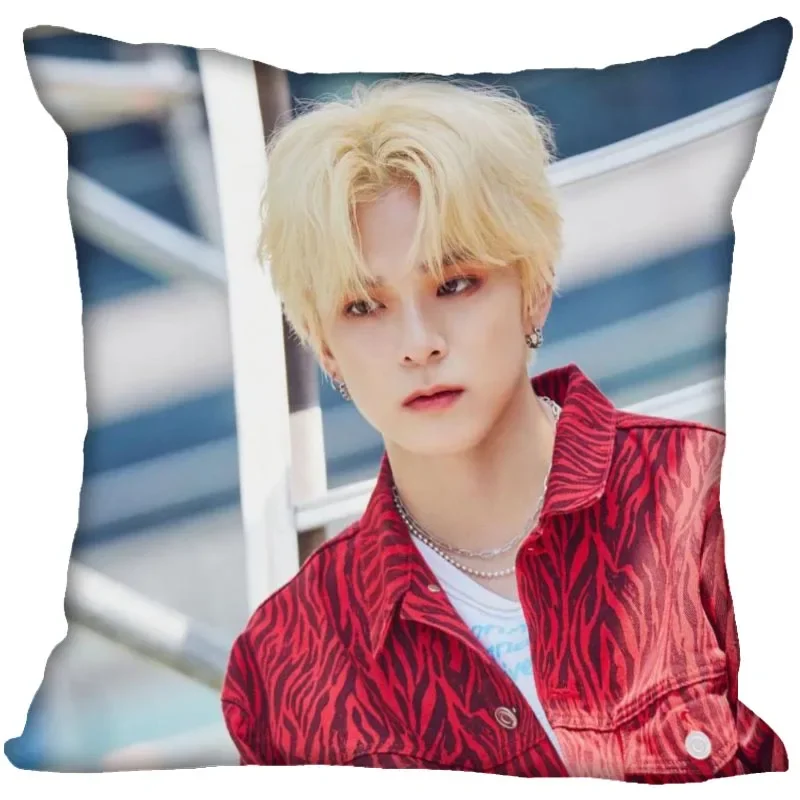 TREASURE KPOP Pillow Case Home Decorative Pillows Cover Invisible Zippered Throw PillowCases 40X40,45X45cm 0104