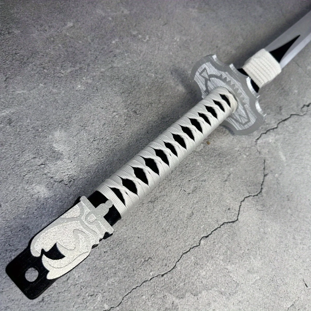 47inch 2B 9S Katana Anime Automata Sword Cosplay Prop Ninja Knife Real Full Size Japanese Katana Original Samurai Sabre Gift - view 5
