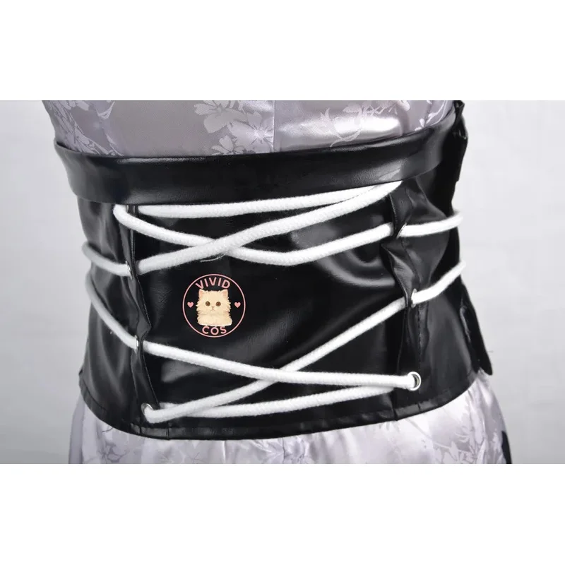 Kostum Cosplay Qipao Kucing Berambut Biru Ciel Phantomhive Butler Anime PGEM Assertive Set Lengkap Pakaian Wanita Jo