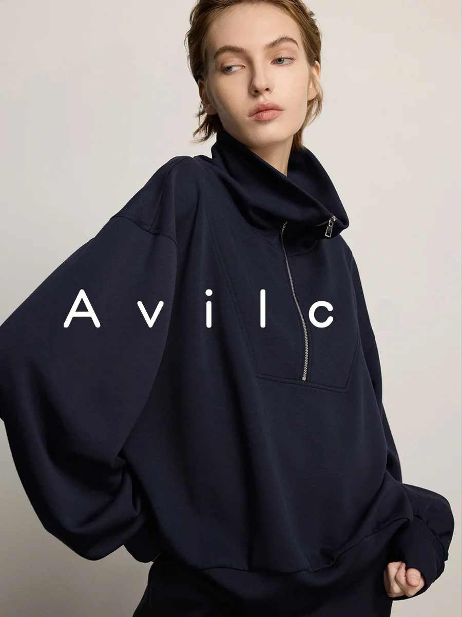 

Ladies Long Sve Hoodie Spring Commute Faionable Organic Cotton Blend Zipper Design Windproof Regular Fit Color