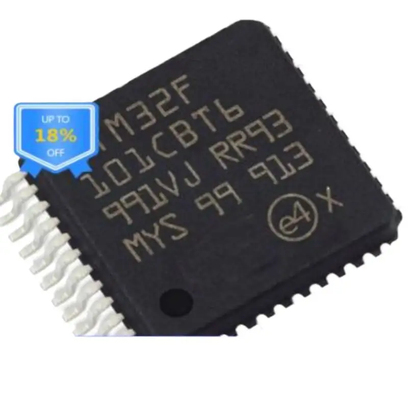 

100% NEWHigh quality products STM32F101CBT6 STM32F101CB QFP48 ARM STM32F101CBT6TR MCU