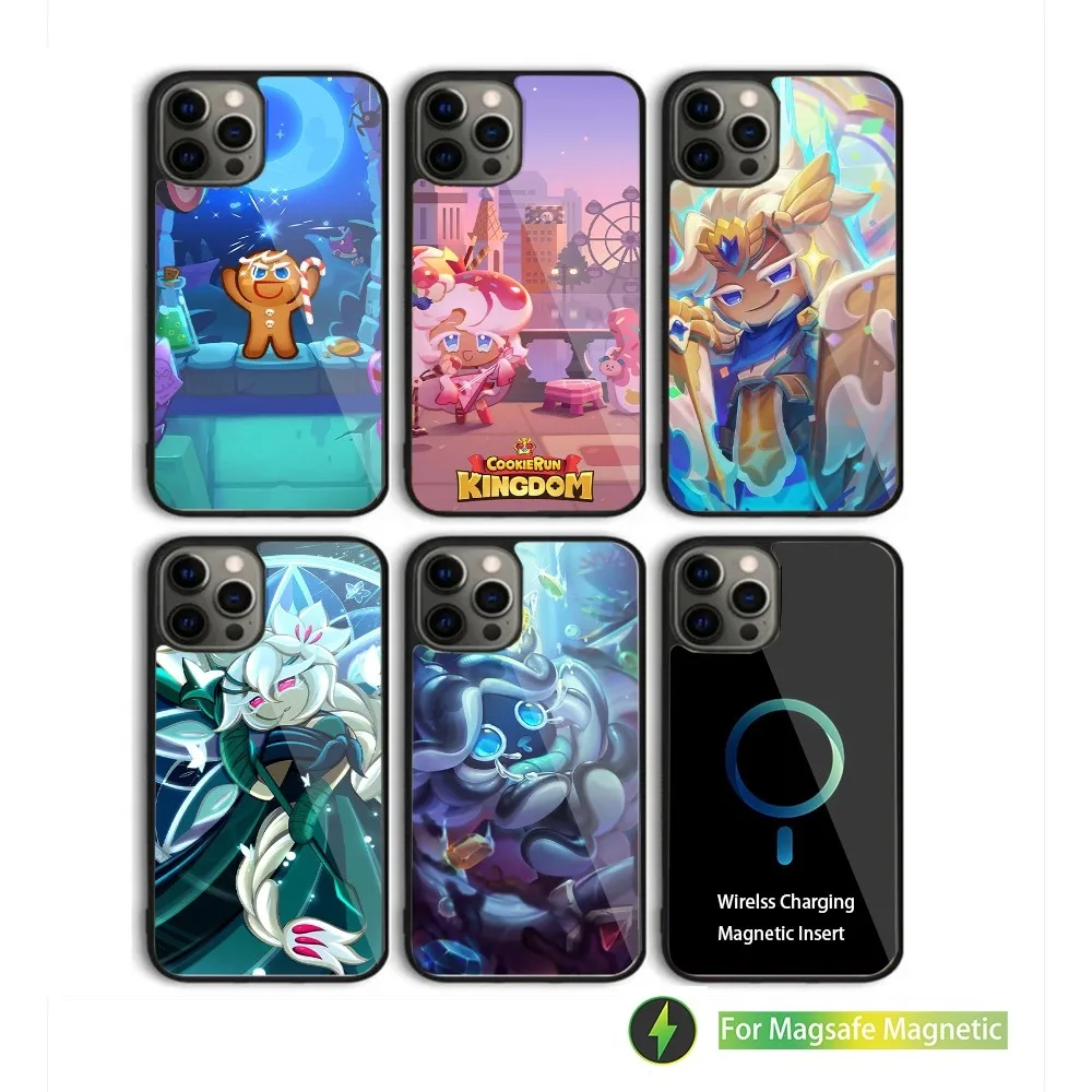 

Cookie Run Series Game Phone Case For iPhone 16,15,14,13,12,11,Plus,Pro,Max Mini Magsafe Magnetic Wireless Charging