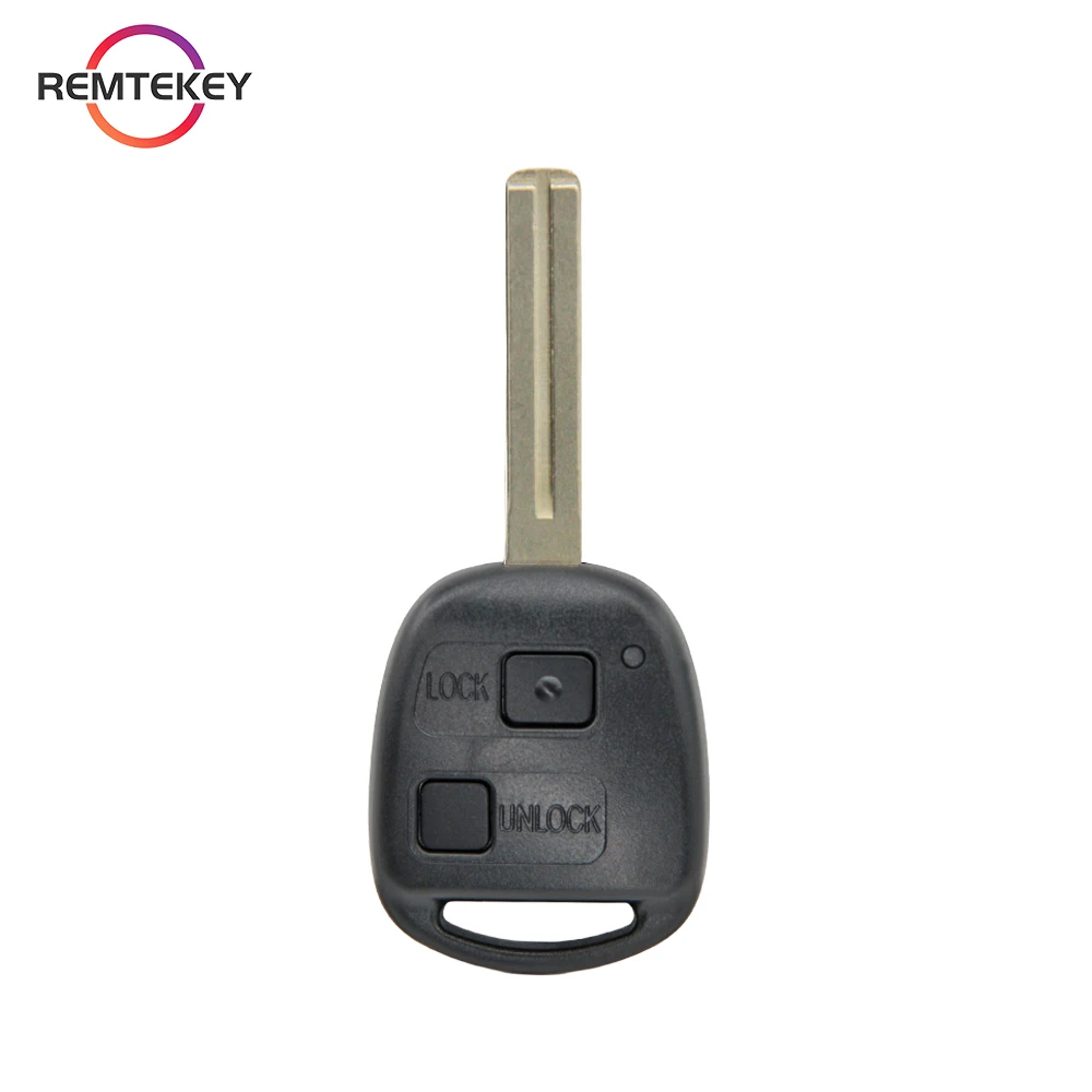 REMTEKEY Remote Car Key Fob Control TOY48 Long Blade for Lexus GX470 RX350 SC430 2007 2008 2009 304/315/434 Mhz 4C/4D67 Chip