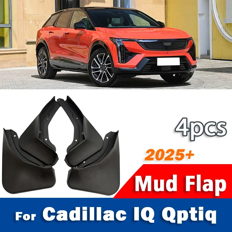 Guardabarros para Cadillac IQ QPITQ, Juego de 4 Piezas, Accesorios para Auto, 2025 2026-NOW