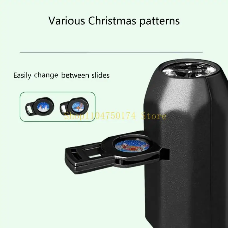 

USB-лампа для рождественского проектора, 4 слайда, дизайн вращения на 360 градусов для потолка комнаты, лучшая распродажа