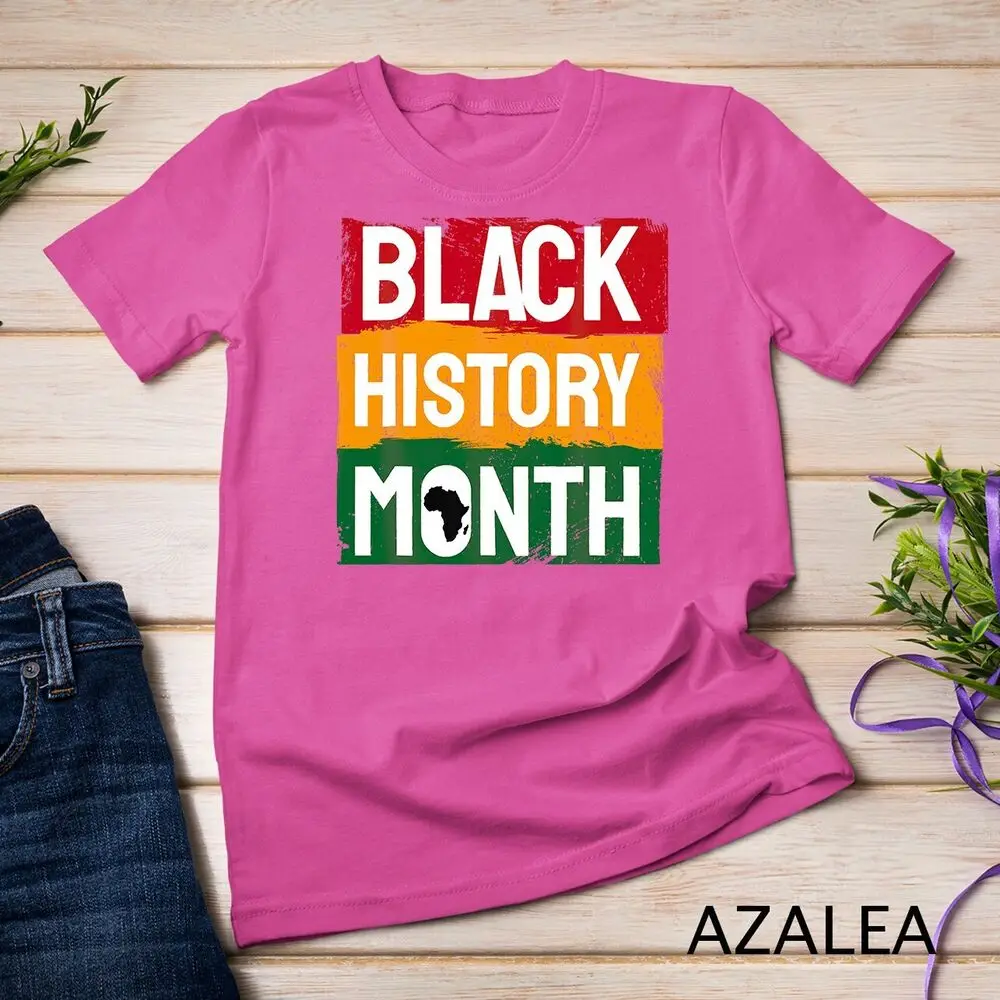 Black History Month. African American Celebration T-Shirt Unisex T-shirt