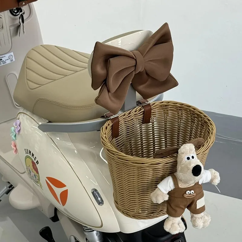 

Electric car rear basket battery car tail accessories decoration