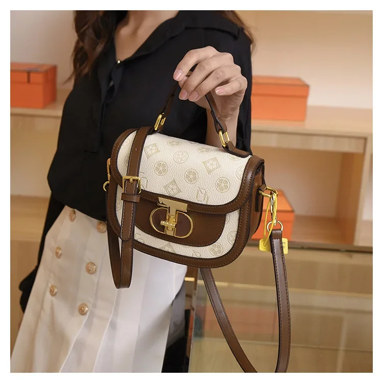 2025 New Arrival! High - End and Niche Handheld Saddle Bag for Women. Versatile for Shoulder and Crossbody Carry