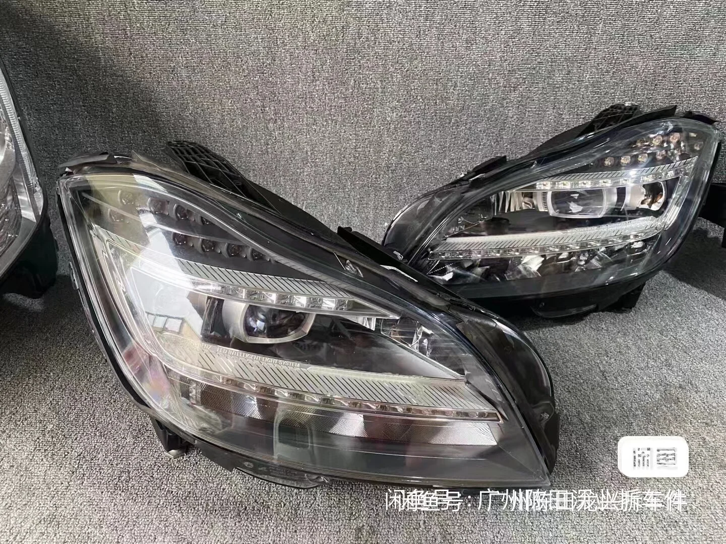 Suitable For Mercedes-Benz W218 Headlight Car From 15-18 Year, this headlight has 2 modules or 3 module configurations