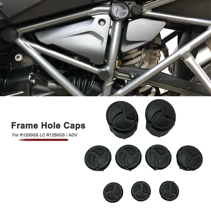 For BMW R1200GS R 1200 GS LC Adventure ADV R1250GS R 1250 GS Adventure 2014-2023 2021 2022 Motorcycle Frame Hole Caps Cover Plug