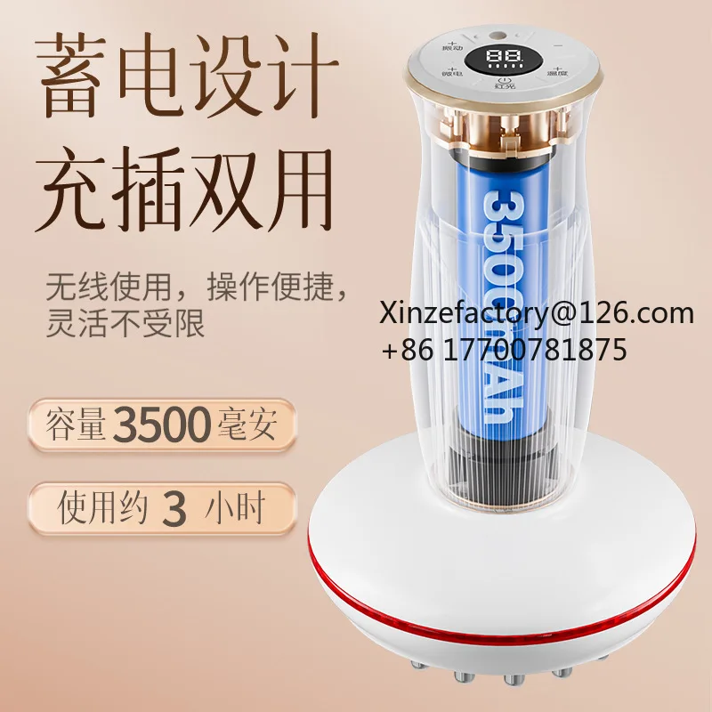 Factory Direct 2026 Top Rated Electric Meridian Brush Unclogging Massager Universal Body Burning Belly Fat Rubbing Belly
