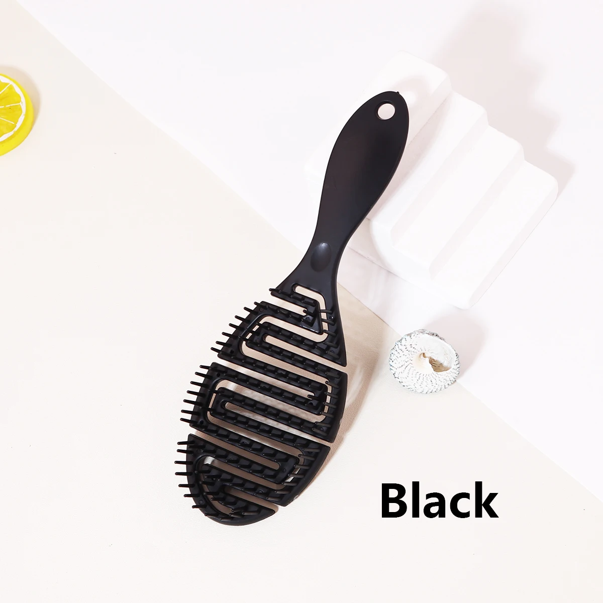 Scalp Massage Hair Brush Hollow Hair Comb Anti static Wet Hair Drying Hair Dryer Hair Brush Styling Tool