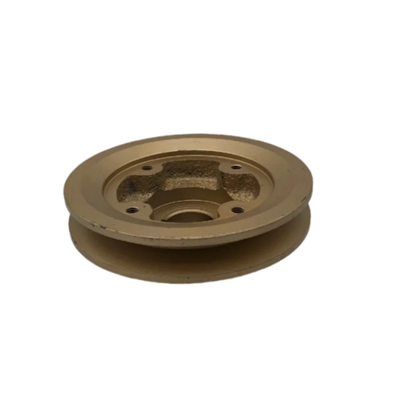 Excavator accessories Crankshaft pulley engine for Mitsubishi Crankshaft pulley S4F single slot