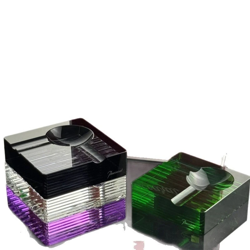 Crystal cigar ashtray, luxury large special tank