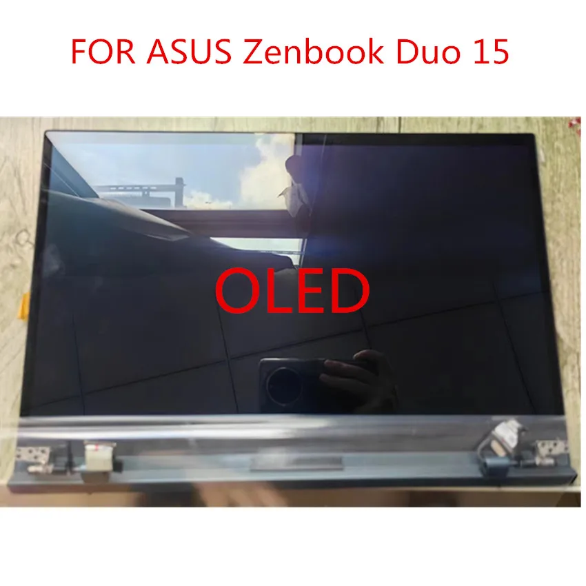 

Display Panel Touch Screen Digitizer Assembly full Part OLED 4K For ASUS ZenBook Duo 15 UX582 UX582l UX582lr UX582HS UX582LV