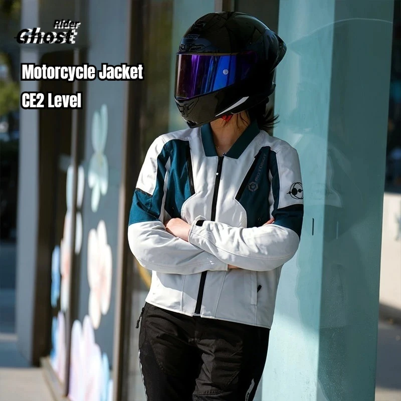 Motorcycle Jacket Summer Mesh Breathable Reflective Motorbike Jacket Men Women Motocross Jacket Riding Clothing CE2 Level