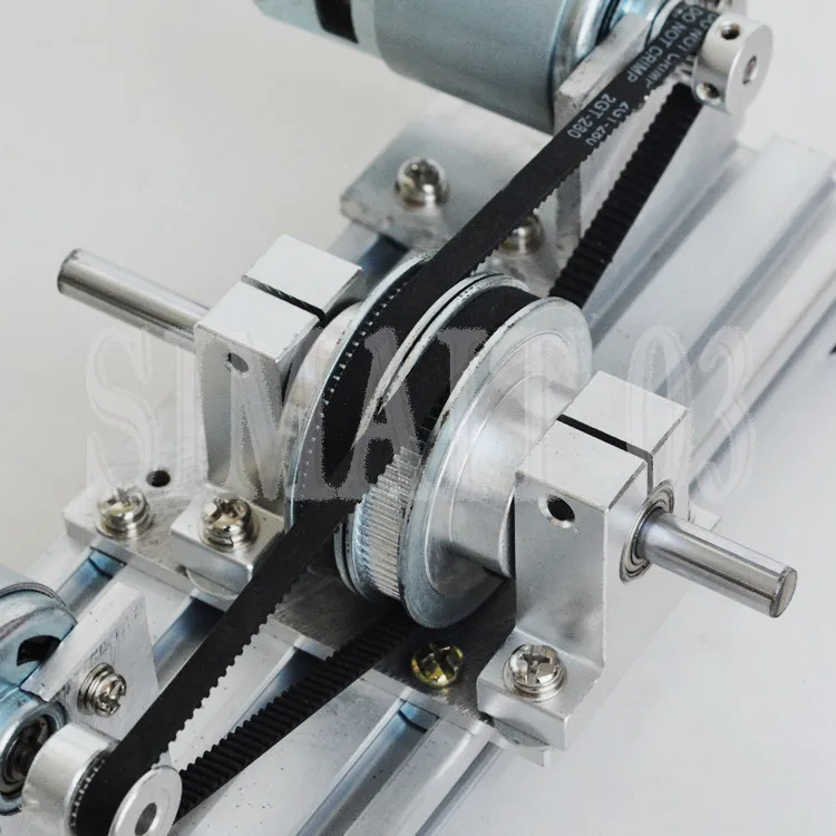Dual Motor DIY Lathe/Polisher | Compatible with 775/795/895 DC Motors, High Torque & Speed