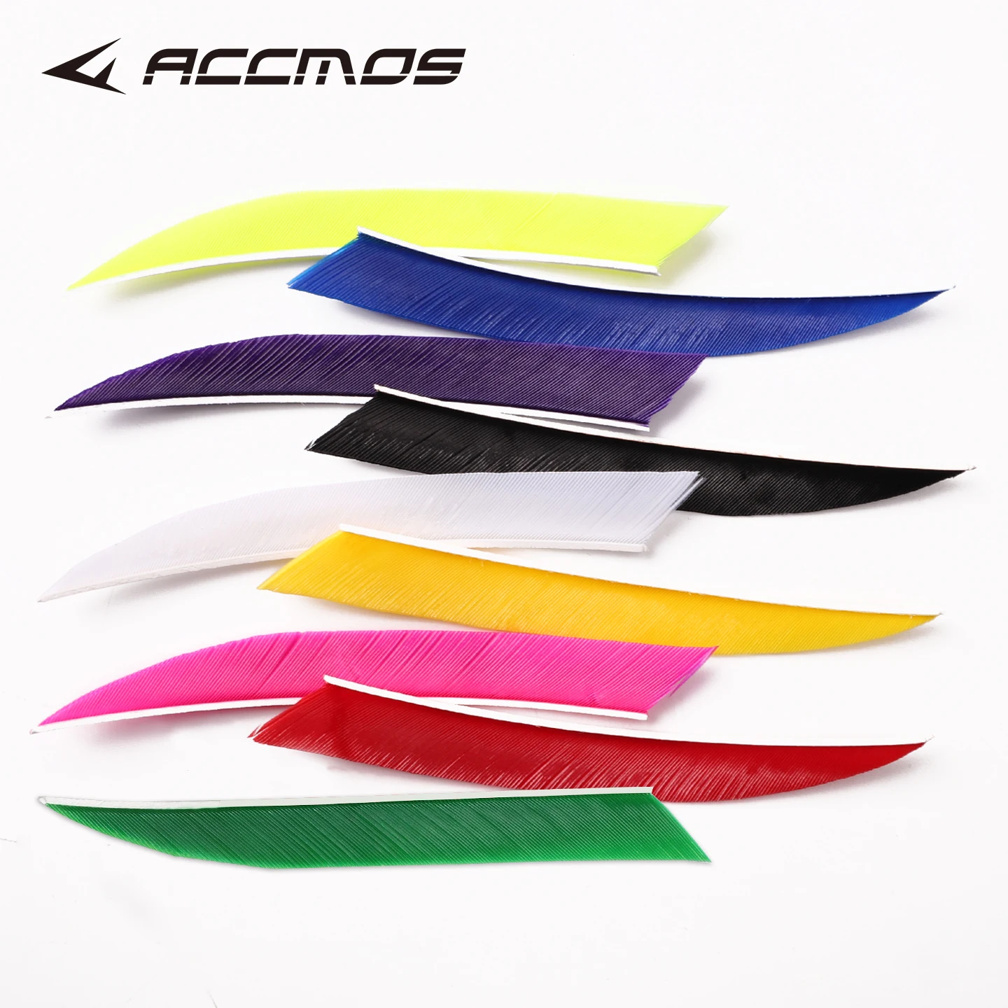 36PCS Jacht Pijlveren RW Natuurlijke Kalkoenveren Boogschieten Fletches Schoepen Voor Boog Pijl Accessoires